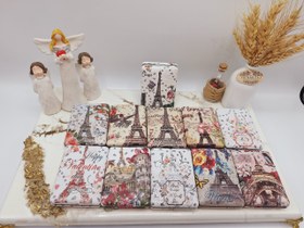 تصویر آینه دو طرفه جیبی طرح برج ایفل 