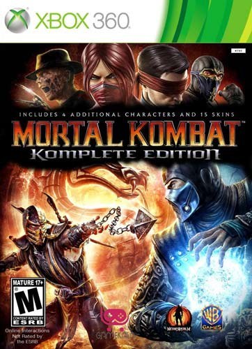 mortal kombat 9 komplete edition xbox 360