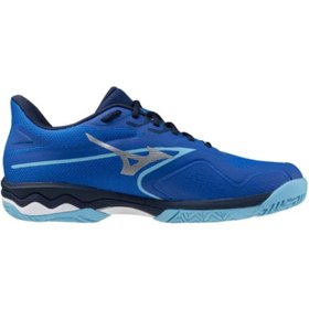 تصویر کفش تنیس مردانه Wave Exceed Light 2 AC آبی مردانه | میزانو Mizuno 61GA231828 