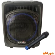 تصویر اسپیکر اکو پرتابل نوید الکترونیک مدل 212 با میکروفن Navid Electronic 212 Speaker With Microphone