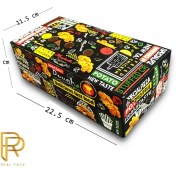 تصویر جعبه سوخاری سه تکه مقوایی ایندربرد طرح عمومی ( ۵۰۰ عددی ) 