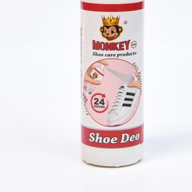 تصویر اسپری خوشبو کننده و تمیز کننده کفش MONKEY کد 11137 MONKEY shoe deodorizing and cleaning spray