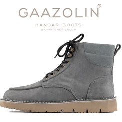 تصویر بوت هانگر گازولین طوسی برفی – GAAZOLIN Hangar Boots Snowy Grey 