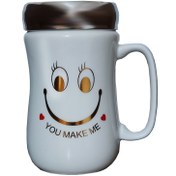 تصویر ماگ درب آینه ای 