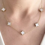 تصویر گردنبند ونکلیف مشکی زنانه کد ۱۱۲۹ 