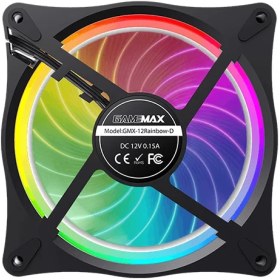 تصویر فن کیس گیم مکس مدل RL300 کد B12066 