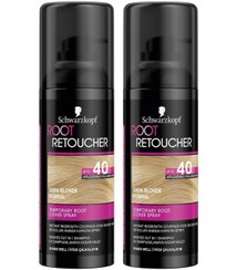 تصویر اسپری پوشش دهنده سفید فوری رنگ، آبرن 120 میلی لیتر در 2 عدد رنگ مو مردانه شوارتسکوف | Schwarzkopf SET.HNKL.691 