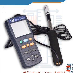 تصویر هات وایر دیتالاگردار تس مدل TES 1341 TES-1341 cfm Hot-Wire Anemometer