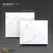 تصویر سرامیک روناس طرح بتن طوسی مات سایز ۶۰*۶۰ 