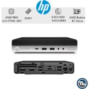 تصویر مینی کیس EliteDesk 705 G4 HP HP EliteDesk 705 G4 Desktop Mini PC