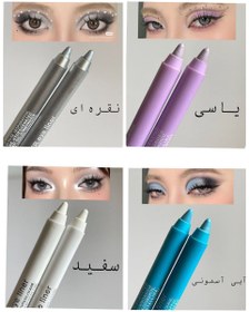 تصویر مداد آرایشی شمعی رنگی برای چشم و لب - زرد 