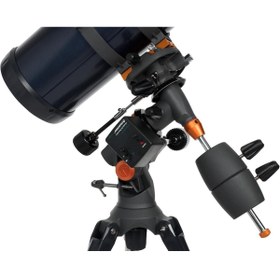 تصویر تلسکوپ آبی مردانه و زنانه 31051 Astromaster 130eq md motor Drive. Celestron 