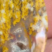 تصویر عقیق پاییزه سایز مدالی Agate paize