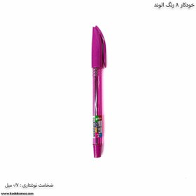 تصویر خودکار سفیر رنگی Safir Alvand 0.7mm بسته ۸ عددی ا Safir Alvand 0.7mm Pen Safir Alvand 0.7mm Pen