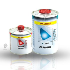 تصویر کیلر (کلر) دو جزئی پر سرعت پالینال مخصوص خودرو Palinal Fast Drying Clear Coat 223Speed 