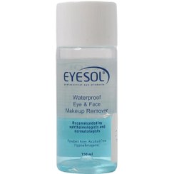 تصویر محلول دوفاز پاک‌ کننده آرایش آیسول (Eyesol) حجم 150 میلی‌ لیتر ا شوینده آیسول شوینده آیسول