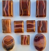 تصویر پک عقیق سلیمانی خط رنگی Aghigh solaymani khat rangi