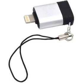 تصویر تبدیل ارلدام USB TO Lightning مدل ET-OT65 - نقره ای / اصالت و سلامت فیزیکی کالا 