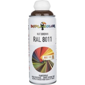 تصویر اسپری رنگ قهوه ای دوپلی کالر مدل RAL 8011 حجم 400 میلی لیتر Dupli Color RAL 8011 Nut Brown Paint Spray 400ml