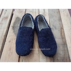 تصویر پاپوش نمدی مردانه با زیره مقاوم 