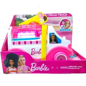 تصویر کامیون بستنی باربی برند barbie Barbie Ice Cream Truck