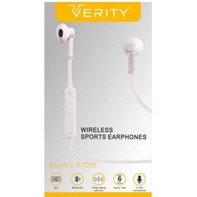 تصویر هندزفری بی سیم وریتی مدل Verity E70BT Verity Model E70 Wireless Handsfree