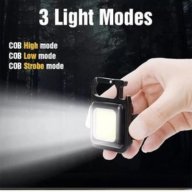 تصویر چراغ قوه کمپی چند کاره Keychain Light کد 2 Keychain Light lamp Code 2