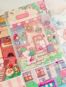 تصویر زیپ کیپ فانتزی طرح شهر خرگوشی 