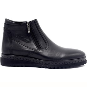 تصویر کفش بوت دوزیپ مشکی 