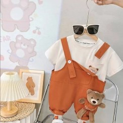 تصویر بلوز و بیلر با عروسک 1157 