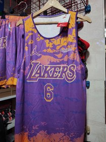 تصویر ست بسکتبالی LAKERS مدل M2 