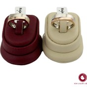 تصویر حلقه ست (انگشتر) زنانه و مردانه کم اجرت 