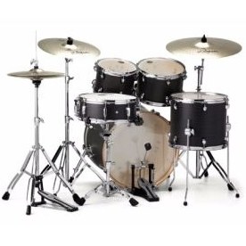 تصویر Mapex Storm Fusion 5 Piece Shell Pack - Ebony Blue Grain 