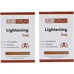 تصویر صابون شستشو دئو دراگ مدل LI-537 وزن 90 گرم مجموعه 2 عددی 