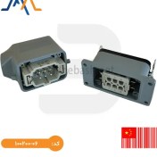 تصویر سوکت فرمان 6 پین نری و مادگی چینی 