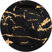 تصویر بشقاب و پیش دستی الماس ماربل – پیکنیک پرایم 