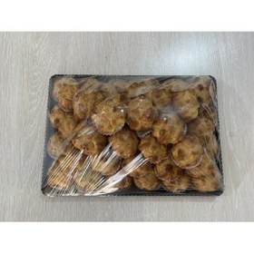 تصویر سینی حلوا فندقی 