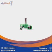 تصویر وایرشو 6 دوبل | کد محصول TE6014 | رنگ سبز | سرسیم لوله ای 6 دوبل | بسته 100 عددی 