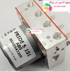 تصویر بلوک هیدرولیکی و پمپ ای بی اس (ABS) ماندو MGH80i پراید و تیبا 405 پارس 206 ( وضعیت کارکرده سالم) MGH80