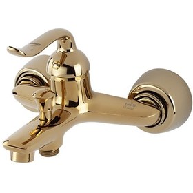 تصویر شیرالات کسری مدل رابین-حمام - طلایی 
