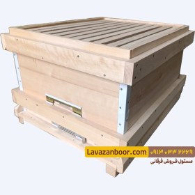 تصویر کفی کندو چوبی ۱۰ قاب درجه یک 