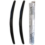 تصویر تیغه برف پاک کن هیبریدی پژو 405 و پارس بسته ۲ عددی 