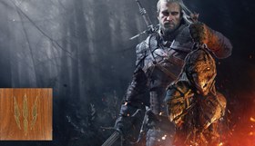 تصویر زیرلیوانی بازی the witcher 