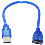 تصویر کابل افزایش طول ۳۰ سانتی‌متری USB 