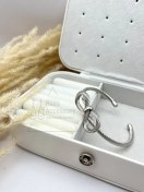 تصویر بنگل استیل گره طنابی 