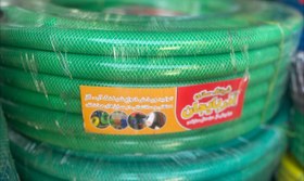 تصویر شیلنگ سایز ۱ اینچ نگین سه‌لایه نخ‌دار فشارقوی - آبی / ساده 