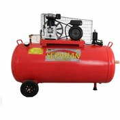 تصویر کمپرسور باد 250 لیتری سپاهان 