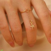 تصویر انگشتر ستاره دریایی کد 4027 