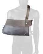 تصویر آویز دست شانه ای آدور با بازوبند الحاقی Ador Shoulder Arm Sling and swathe