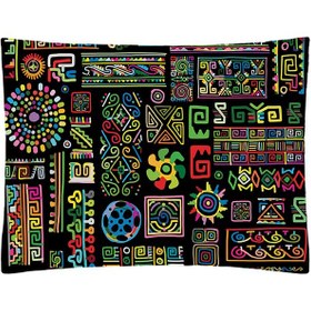 تصویر روبالشی مخمل رنس مدل P1-20553 